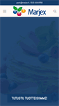 Mobile Screenshot of marjex.fi